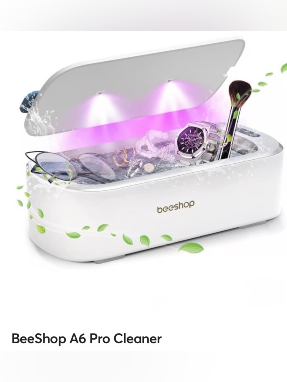 BeeShop A6 Pro Ultrasonic Cleaner - Black